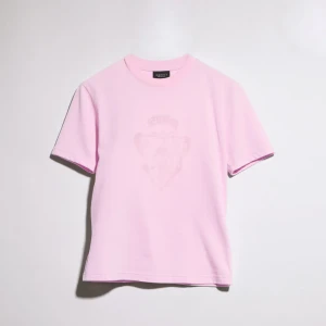 Cotton Jersey T-Shirt With Print