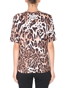Boutique Moschino Animal Print T Shirt