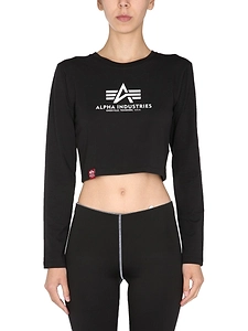 Alpha Industries Cropped Fit T Shirt