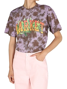 Market Logo Print T Shirt
