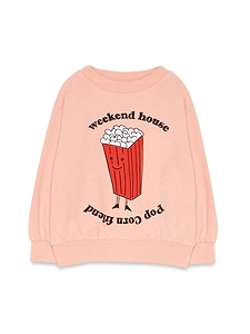 Weekend House Kids Popcorn Sweatshirt