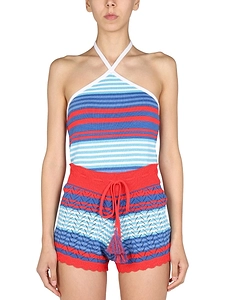 Gallo 1927 Striped Pattern Top