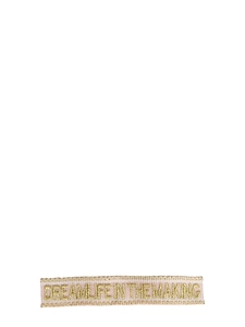 Label K Braided Fabric Bracelet