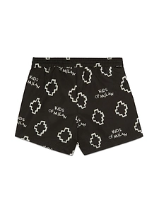 Marcelo Burlon County Of Milan Basic Logo Aop Beachwear Shor