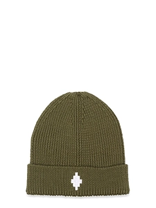 Marcelo Burlon County Of Milan Logo Cross Beanie