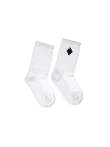 Marcelo Burlon County Of Milan Logo Cross High Socks