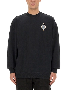 Marcelo Burlon County Of Milan Optical Cross Sweatshirt