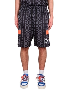 Marcelo Burlon County Of Milan Marcelo Burlon X Kappa Bermuda Shorts