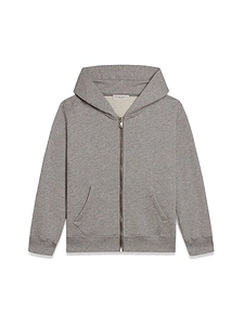 Journey Boys Zipped Sweatshirt Hoodie Melange Cotton Stolen From Golden Print