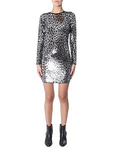 Michael By Michael Kors Leopard Dress