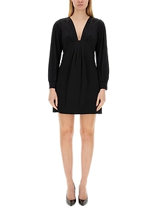 Michael By Michael Kors V Neck Dress