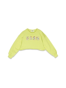 Msgm Cropped Sweatshirt