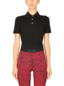 Michael By Michael Kors Polo Shirt With Logo Buttons