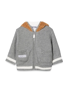Moschino Teddy Bear Hooded Cardigan