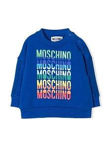 Moschino Cotton Sweatshirt With Logo
