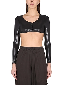 Not After Ten Cropped T Shirt