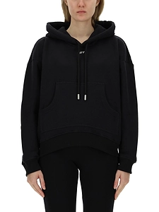 Off White Sweatshirt With Logo