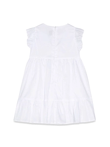 Il Gufo White M/Short Dress