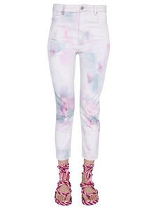 Marant ÉToile Printed Jeans Wool