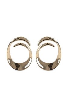 Gold Swirl Earrings