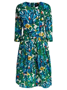 Rachel Cactus Print Dress