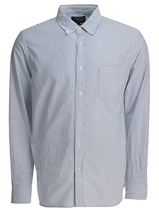 Beams Plus Cotton Striped Shirt