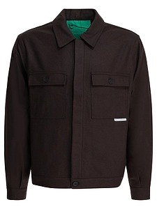 Gr10 K Wool Blend Overshirt Jacket