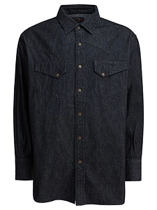 Beams Plus Shirt Western Double Dye