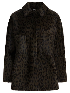 Furling By Giani Leopard Print Jacket