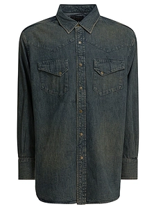 Beams Plus Shirt Western Double Dye