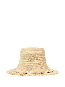 Chasing The Shadows Rafia Hat