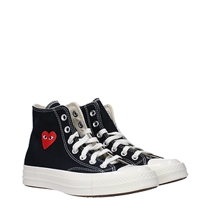 Comme Des GarÇOns Sneakers Fabric Black
