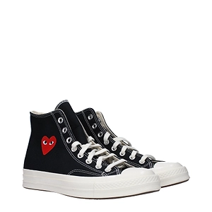 Comme Des GarÇOns Sneakers Converse Fabric Black