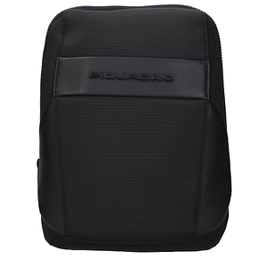 Piquadro Crossbody Bag Fabric Black