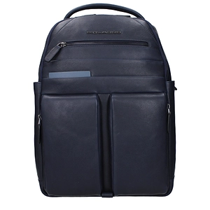 Piquadro Backpacks And Pouches Blue Leather