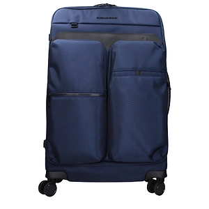 Piquadro Trolley Fabric Blue