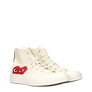 Comme Des GarÇOns Sneakers Converse Fabric White/Milk