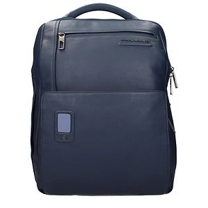 Piquadro Backpacks And Pouches Blue Leather