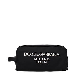 Dolce&Gabbana Beauty Case Uomo Nylon Black