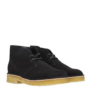 Clarks Suede Black Boots