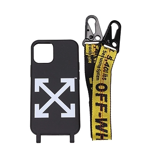 Off White Porta I Phone I Phone 12 M Man Polyurethane Black