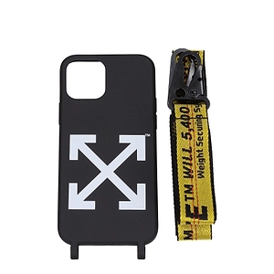 Off-White Porta I Phone I Phone 12 Men Polyurethane Black