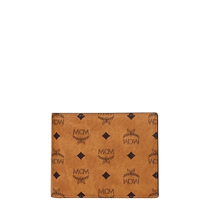 Mcm Brown Leather Wallet
