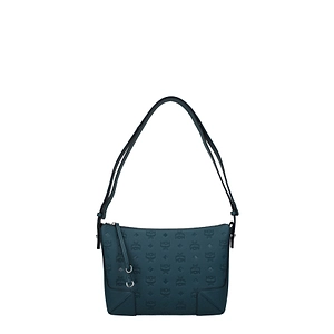 Mcm Crossbody Bag Blue/Teal Leather