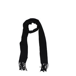 Off White Cashmere Black Scarf