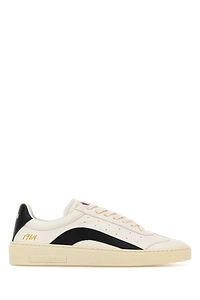 Dsquared Two Tone Leather Rider Sneakers