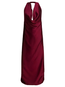 Semper Flared Dress With American Neckline