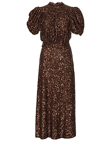 Rotate Birger Christensen Midi Dress With Sequins