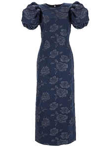 Rotate Birger Christensen Long Dress With Straps