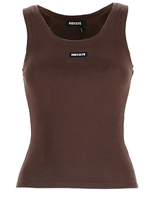 Rotate Birger Christensen Tank Top With Logo